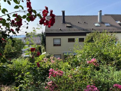 PREISSENKUNG Birenbach, sofort frei: Reiheneckhaus der Möglichkeiten mit Garten und Südbalkon