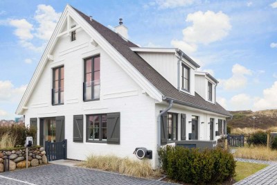 Exklusive Doppelhaushälfte direkt hinter der Düne zum Weststrand (Hausteil 3/Dauerwohnung)