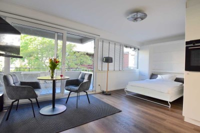 Moderne möblierte 1,5  Zimmer Wohnung  im Herzen von Unterbilk