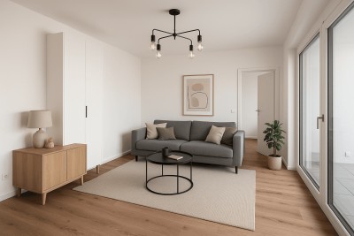 2-Zimmer-Mietwohnung - klein, fein, bezugsfertig