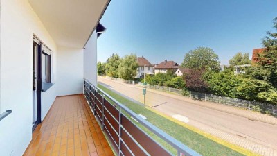 Sanierte 1-Zimmerwohnung mit Balkon und Tiefgarage