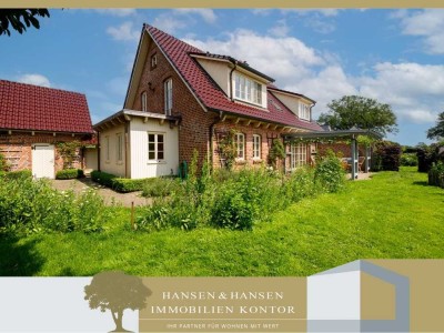 Charmantes Einfamilienhaus im Landhausstil in Feldrandlage