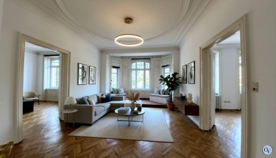 Altbauetage mit Grünblick bei Schloss Schönbrunn - 7 Zimmer - Balkon in Planung