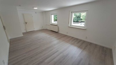 ERSTBEZUG NACH RENOVIERUNG! Große 1 Zi. Wohnung mit Küche (EBK.), Bad, Flur und Balkon mit Parkblick