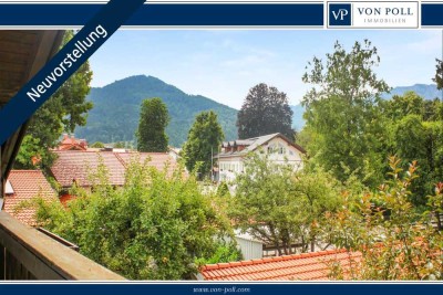 3-Zimmer-Dachgeschosswohnung mit zwei Balkonen und Garage in Benediktbeuern