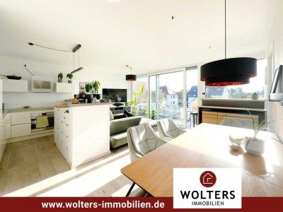 Pfiffige 2-Zimmer-Wohnung mit großem Balkon im Staffelgeschoss!