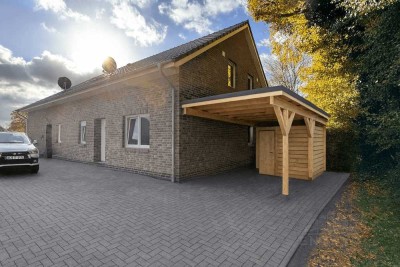 Weihnachtsaktion: Jetzt Tannenbaum erwerben und diese Neubau-Doppelhaushälfte dazu erhalten