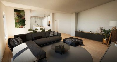 Exklusives Penthouse mit beeindruckender Raumhöhe und Panoramablick (W13)