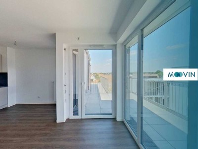 Erstbezug in Neubau: Barrierefreie 2-Zimmer-Wohnung mit großzügigem Balkon