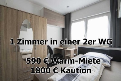 ab sofort - WG Zimmer in Pforzheim - vollständig möbliert