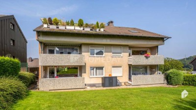 Attraktive 2-Zimmer-Wohnung mit Balkon und Gartenmitbenutzung in Herdecke