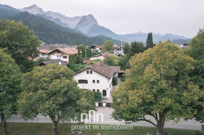 RARITÄT in Garmisch - Mehrfamilienhaus mit 4 Wohneinheiten an der Partnach – ohne Käuferprovision