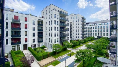 Luxuriöse 2 Raum-Wohnung inkl. Einbauküche, Balkon und PKW-Stellplatz im Andreas Quartier