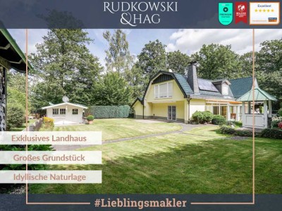 Landhaus mit eigenem Waldstück  || Keller || Garage - 3 Carport-Plätze