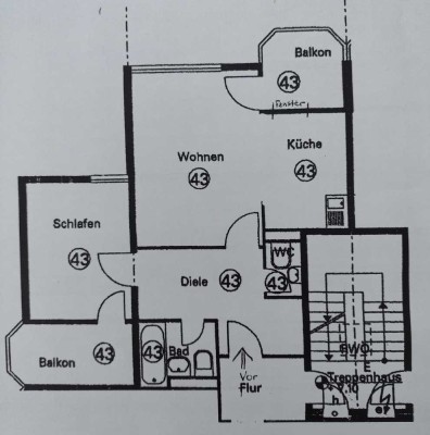 Von Privat: Schöne 2-Zimmer-Wohnung in Bonn Ippendorf zu vermieten
