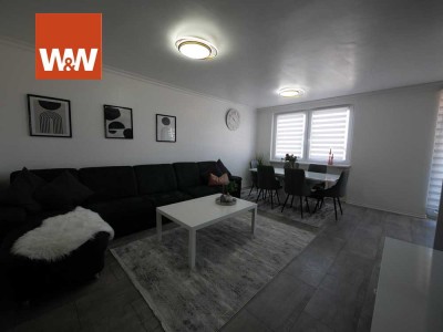 Geschmackvoll sanierte Etagenwohnung mit Garage, Loggia und Balkon!