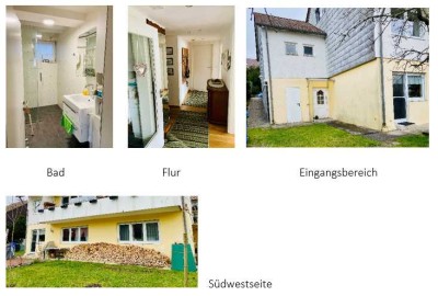Helle 2-Zimmer-Einliegerwohnung (63 m²) in Unterkochen mit Terrasse/Gartenzugang zu vermieten