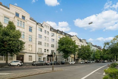 Zentral gelegene 2-Zimmer-Wohnung mit Balkon in Düsseldorf Bilk mit erstklassiger Anbindung