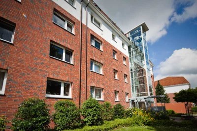 Ruhig gelegenes 1-Zimmer-Apartment mit Einbauküche, Duschbad und Aufzug