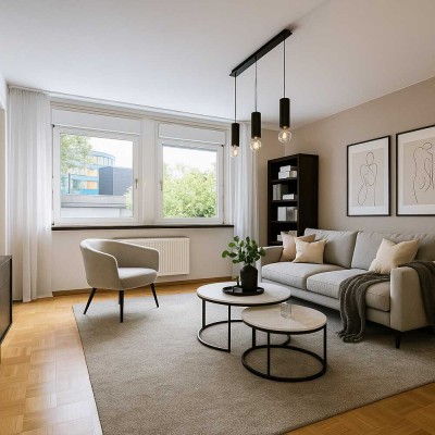 Gepflegte 2,5-Zimmerwohnung in Bochum-Mitte! Mit Einbauküche!