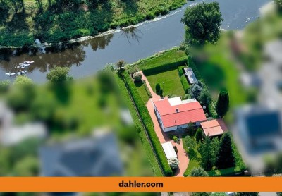 Idyllisches Bungalowhaus direkt an der Spree