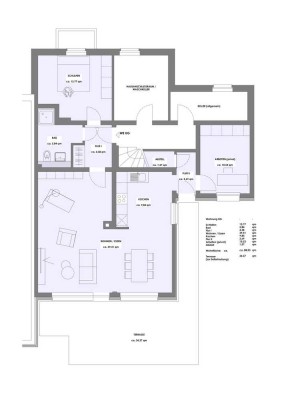 3-Zimmerwohnung lichtdurchflutet mit schönem Garten
