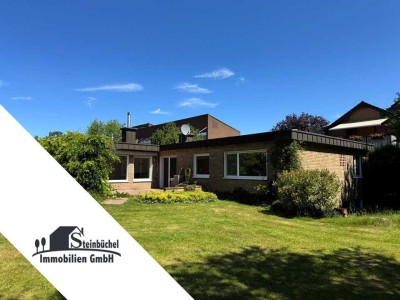 Moderner Bungalow mit großem Grundstück, Ausbaureserve, Südgarten sowie zwei Garagen in MS-Nienberge