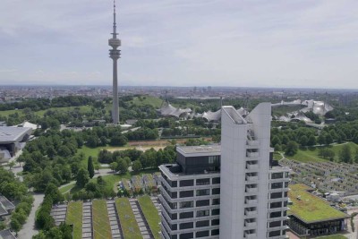 OLYMPIA TOWER - ab Februar: 18. Etage Penthouse Apartment mit Terrasse