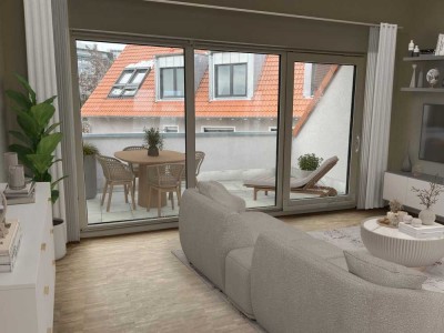 SOMMER AUF DER EIGENEN DACHTERRASSE VERBRINGEN!! Lichtdurchflute, großzügige 4-Zimmer