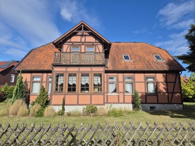 Fachwerk-Charme in zentraler Lage von Dorfmark–großzügiges Familienanwesen mit Potenzial von Privat!