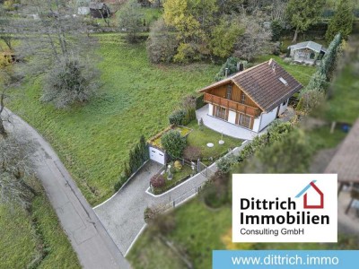 Zuhause in sonniger Waldrandlage und mit Blick ins Grüne in Höfen