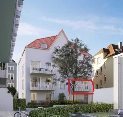 Moderne 2-Zimmer-Wohnung (60 m²) mit Einbauküche – Top-Lage am Bahnhof Ludwigsburg!