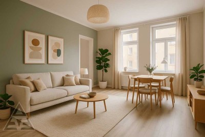 Kapitalanlage in Unterbilk – Apartment mit EBK & neuem Boden