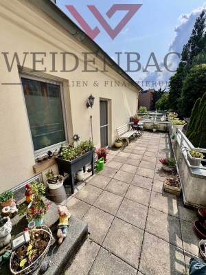 Haus im Haus... Maisonette Wohnung mit eigenem Eingang und Terrasse...