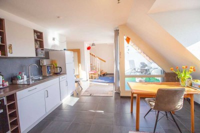 Helle Maisonette-Wohnung in Sigmaringen frei nutzbar / Provisionsfrei