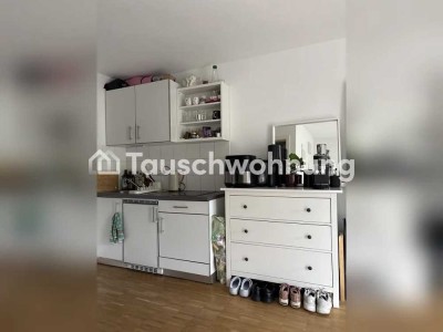 Tauschwohnung: Suche 2-3 Zimmer gg. nette 1-Zimmer Wohnung+ großem Balkon
