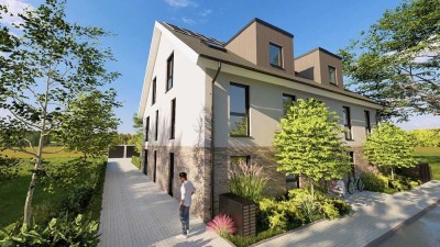 geräumige, moderne, barrierefrei  2,5 Zimmer Neubauwohnung mit Balkon in präferierter Lage .