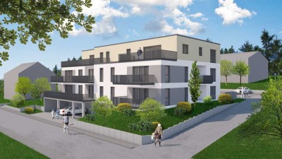 Helle, moderne 4 Zimmer-Penthouse-Wohnung mit Weitblick - Profitieren Sie von der KfW-Förderung