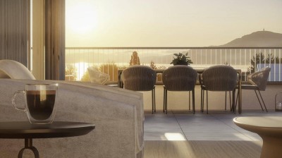 Residieren im Penthouse mit privatem Seezugang in Velden am Wörthersee.