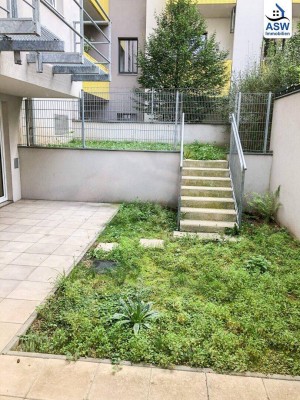 Perfekt aufgeteilte 3-Zimmerwohnung mit Terrasse und Garten