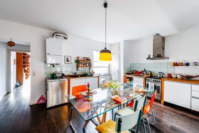 Schönes Design Appartment am Brüsseler Platz mit Terrasse