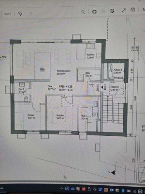 Stilvolle, neuwertige 3-Raum-EG-Wohnung mit gehobener Innenausstattung mit Balkon und EBK in Binzen