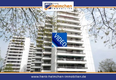 ++ESSEN-STADTWALD++11. ETAGE++MIT AUFZUG++S/O BALKON++HERRLICHE FERNSICHT++TIEFGARAGE++RENOVIERT++