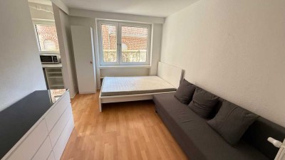 Möblierte 1-Zimmer-Wohnung im Frankenberger Viertel