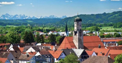 Helle 2-Raum Terrassenwohnung im Zentrum von Weilheim