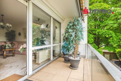 Großzügig zugeschnittene 4-Zimmerwohnung mit 2 Bädern und separater Garage Nähe Rhein-Maas-Klinikum