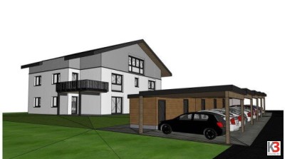 Neubau Ried/Tumeltsham-Gartenwohnung mit Lift, Doppelcarport und Top-Ausstattung