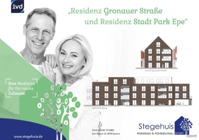 ***STEGEHUIS GMBH*** "Residenz am Stadt Park Epe" Eigentumwohnung - Wohnung Nr. 7.