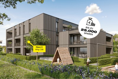 3-Zimmerwohnung mit Terrasse | C08