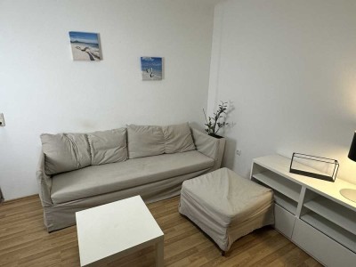 Helle, vollmöblierte 2-Zimmer Wohnung in Heilbronner Kernstadt